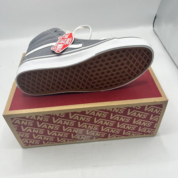 Vans Off the Wall Sk8-Hi Frost Gray Womens Size 8 Mens Size 6.5 Skateboard Shoes - Picture 6 of 6